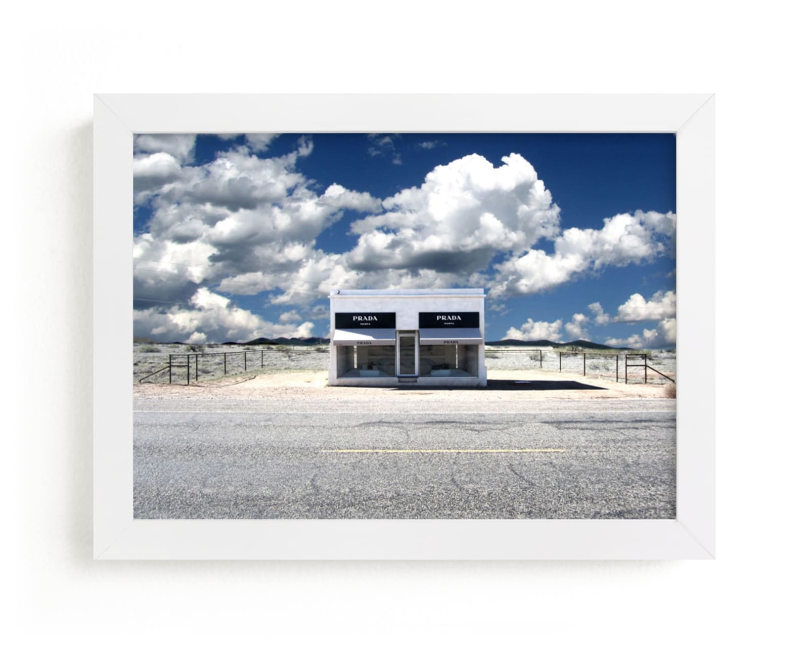 "Prada, TX" - Art Print by Maja Cunningham in beautiful frame options and a variety of sizes.