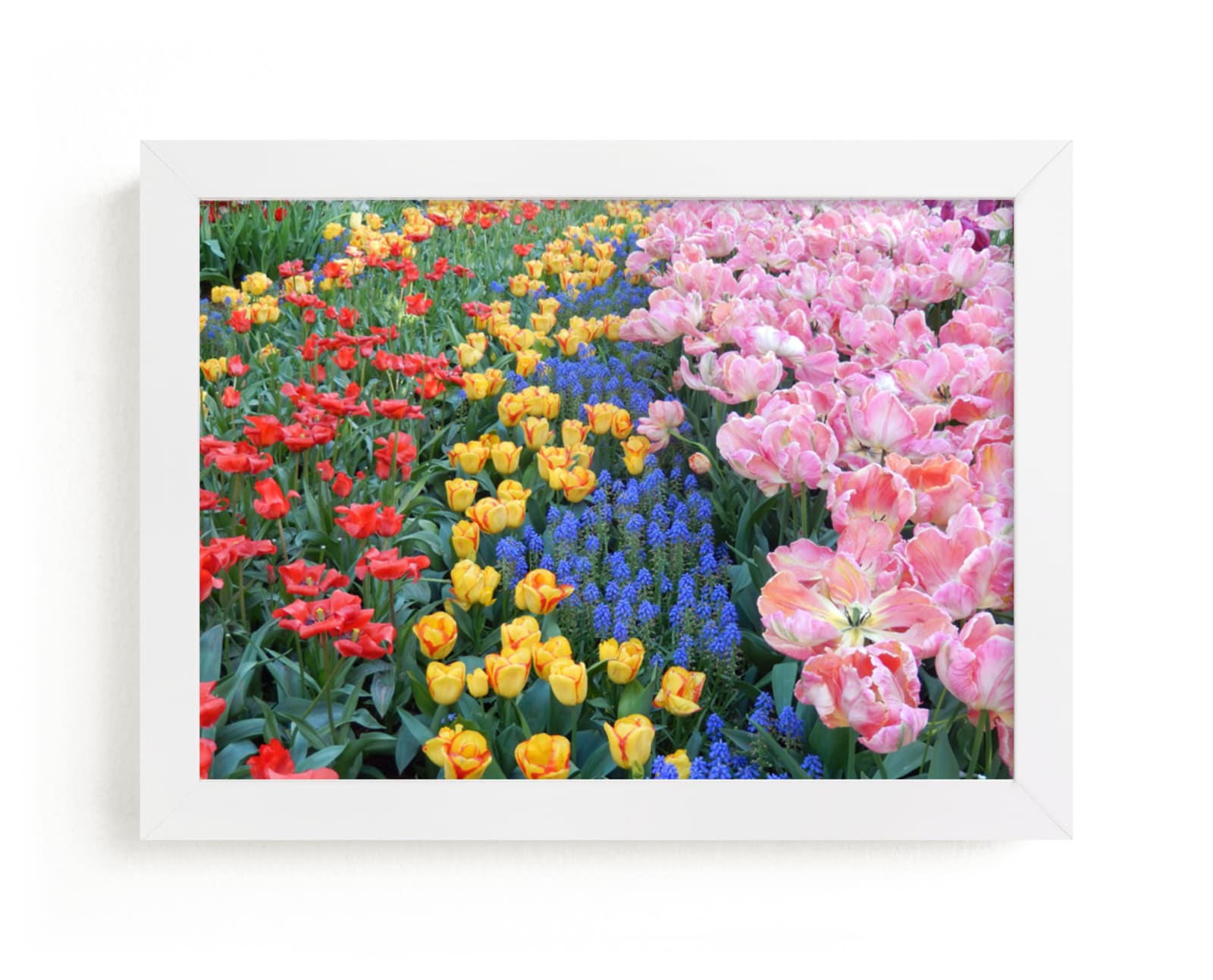 "Pretty Garden 2" - Art Print by Jan Kessel in beautiful frame options and a variety of sizes.
