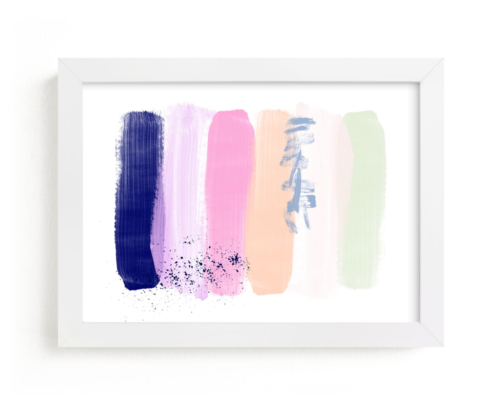 "Pinceladas " - Art Print by Juliana Zimmermann in beautiful frame options and a variety of sizes.