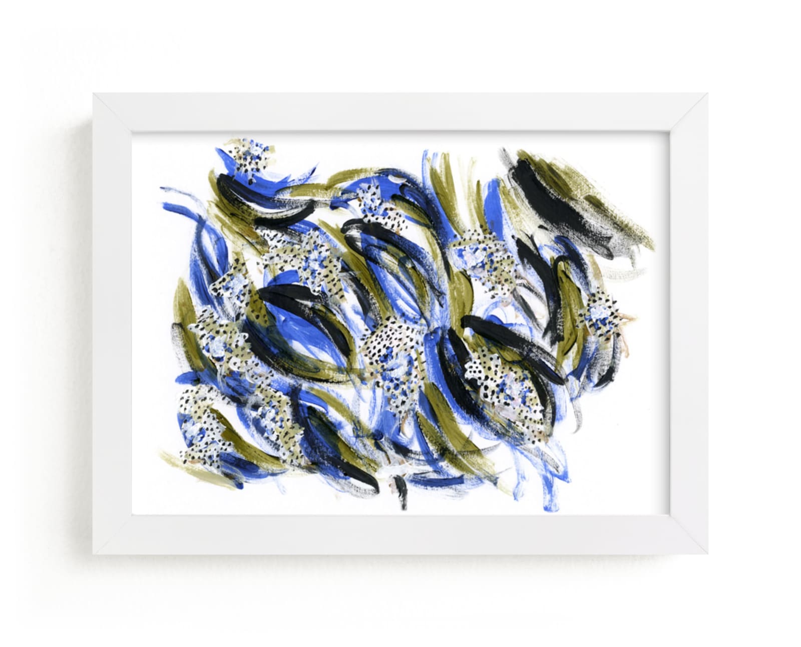 "Posh Paint" - Art Print by Simona Camp in beautiful frame options and a variety of sizes.