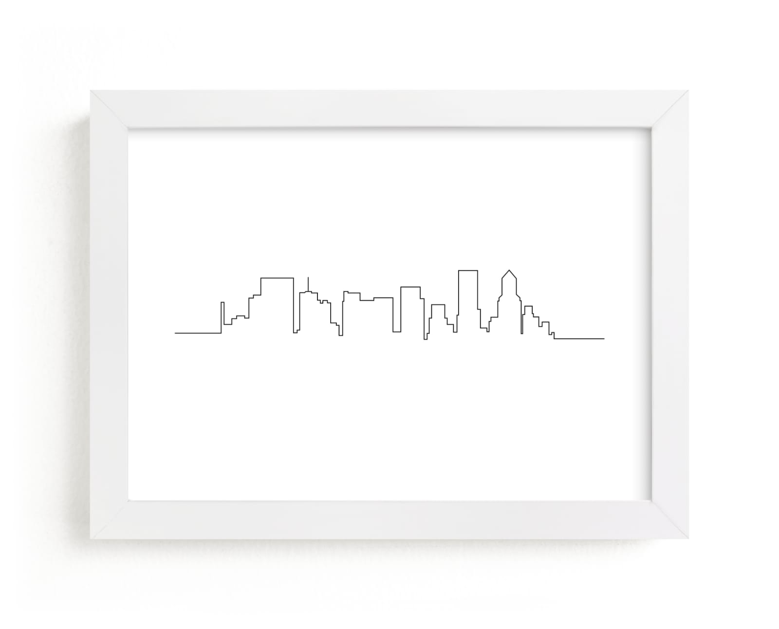"Portland" - Art Print by Erin Deegan in beautiful frame options and a variety of sizes.