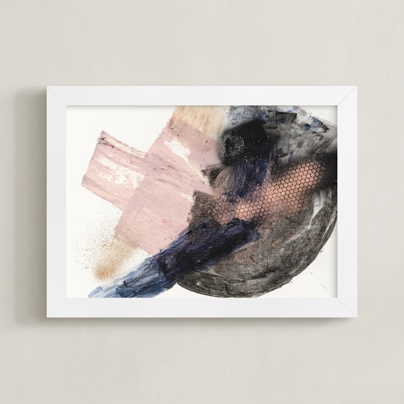 "Settling In" - Art Print by Lauren Packard in beautiful frame options and a variety of sizes.