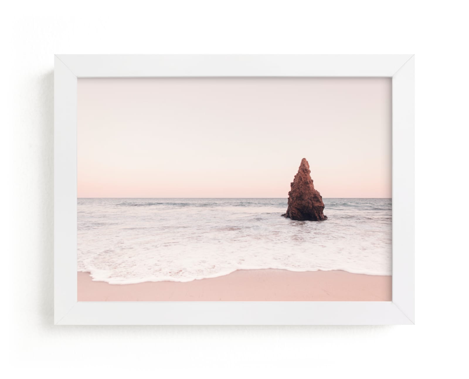 "Malibu View No.1" - Art Print by Kamala Nahas in beautiful frame options and a variety of sizes.