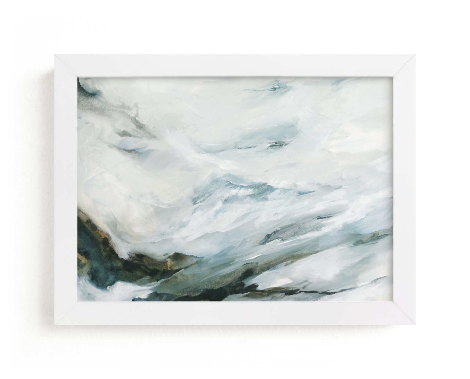 "High Mountain Morning" - Art Print by Mya Bessette in beautiful frame options and a variety of sizes.