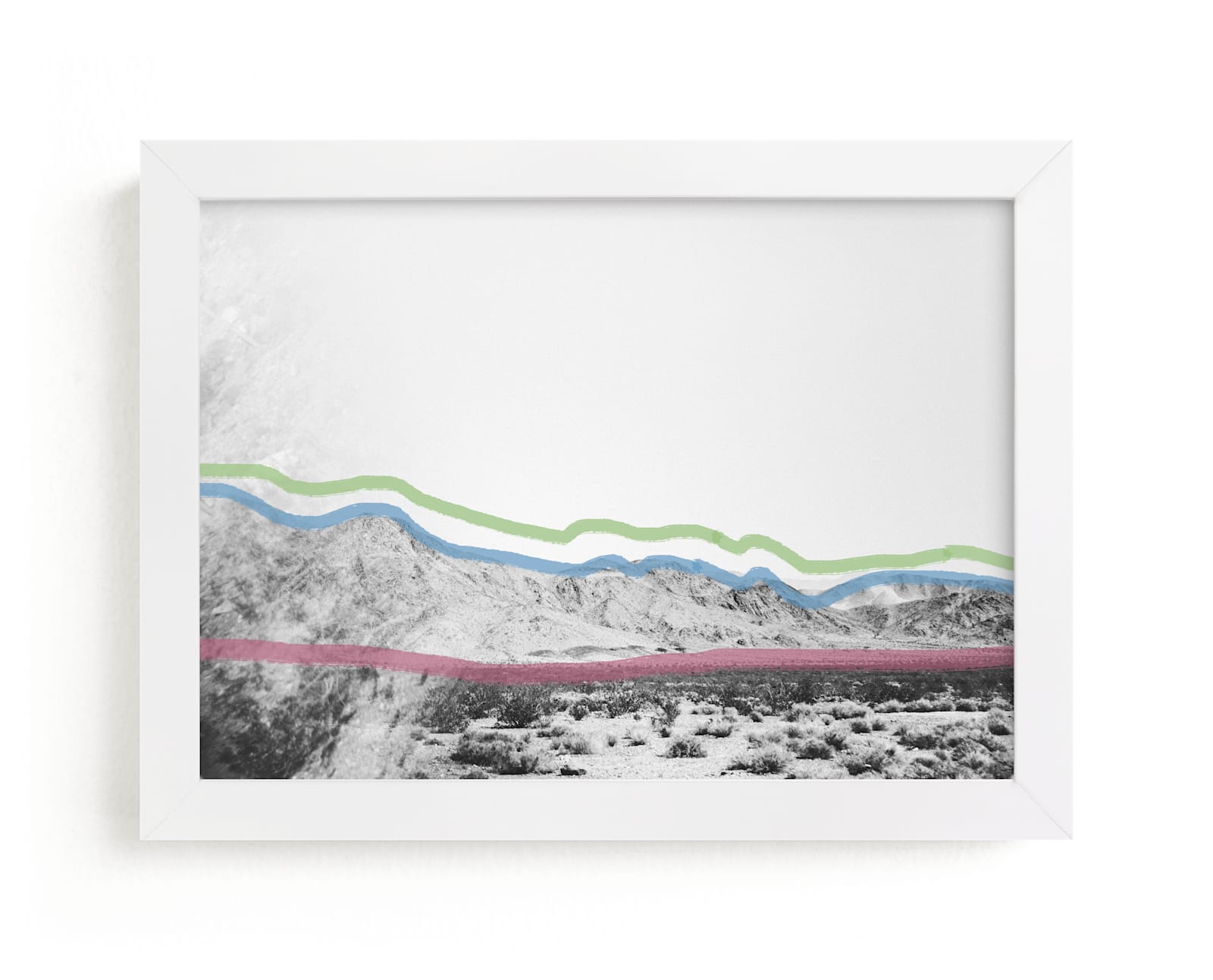 "Heading East to Nevada" - Art Print by Katie Doherty in beautiful frame options and a variety of sizes.