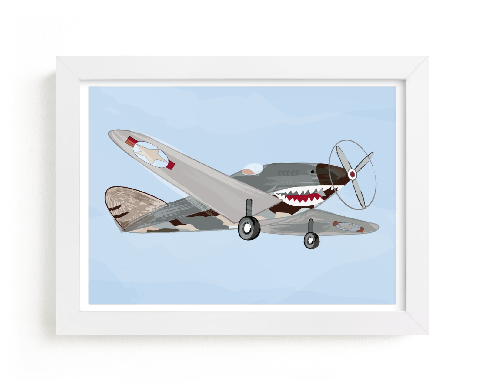 "Aviation Airplane 2" - Art Print by Rebecca Marchese in beautiful frame options and a variety of sizes.