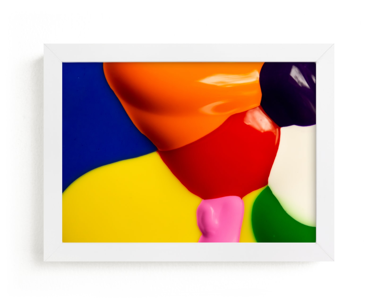 "All the Colors" - Art Print by Janie Allen in beautiful frame options and a variety of sizes.