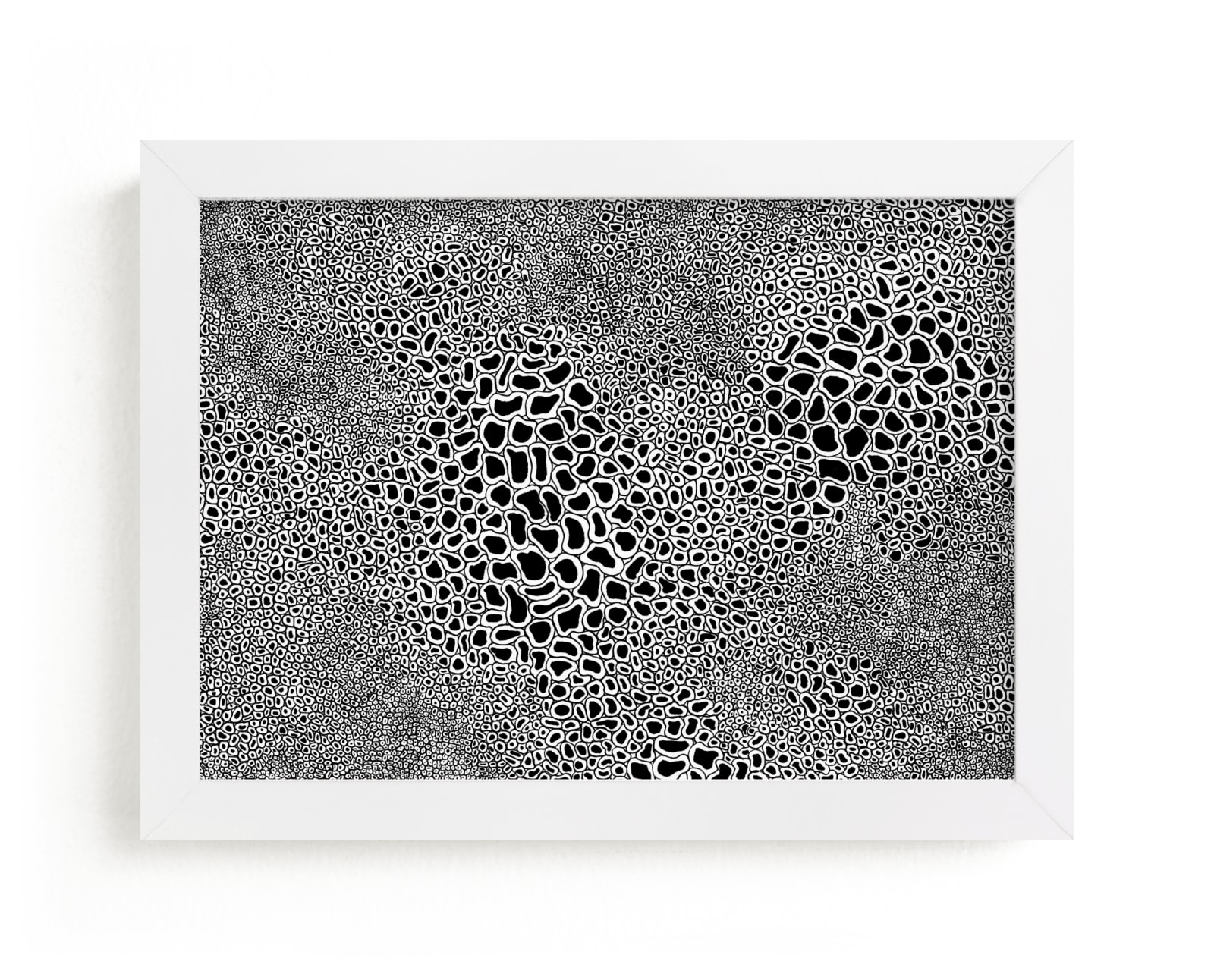 "Lichen No. 2" by Janie Allen in beautiful frame options and a variety of sizes.