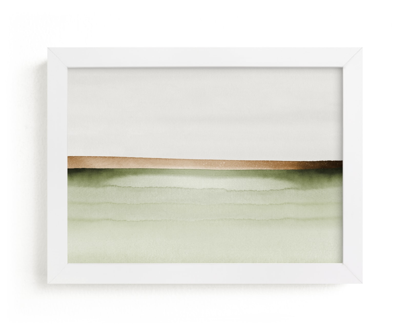 "Green Hillside" by Little Valley Studio in beautiful frame options and a variety of sizes.