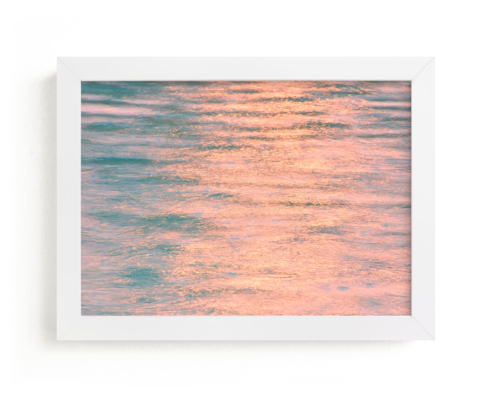 "Seashore Shimmer " by Charlotte Mello Stevenson in beautiful frame options and a variety of sizes.