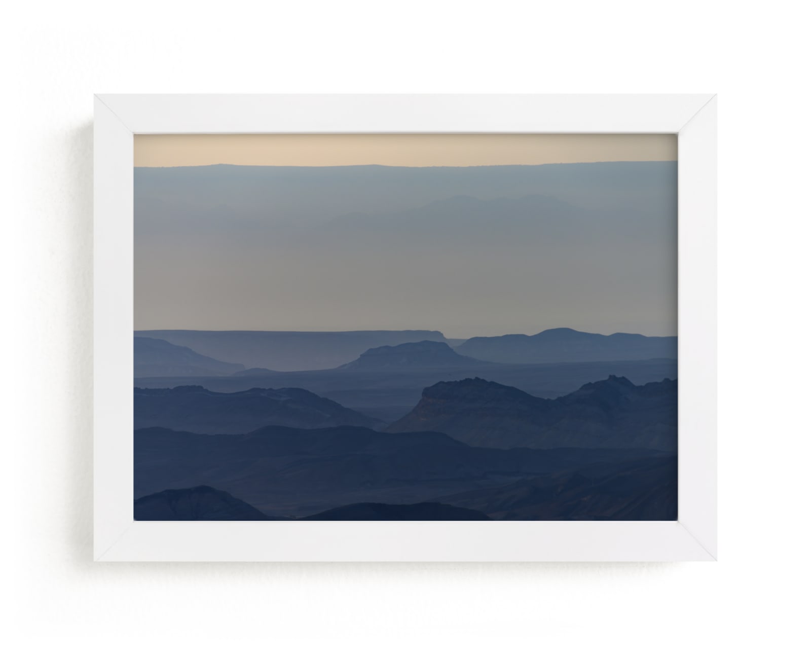 "Sunrise over Ramon crater #5" by Tal Paz-Fridman in beautiful frame options and a variety of sizes.