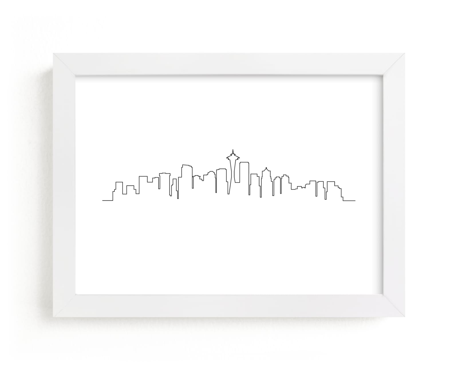 "Seattle " by Erin Deegan in beautiful frame options and a variety of sizes.