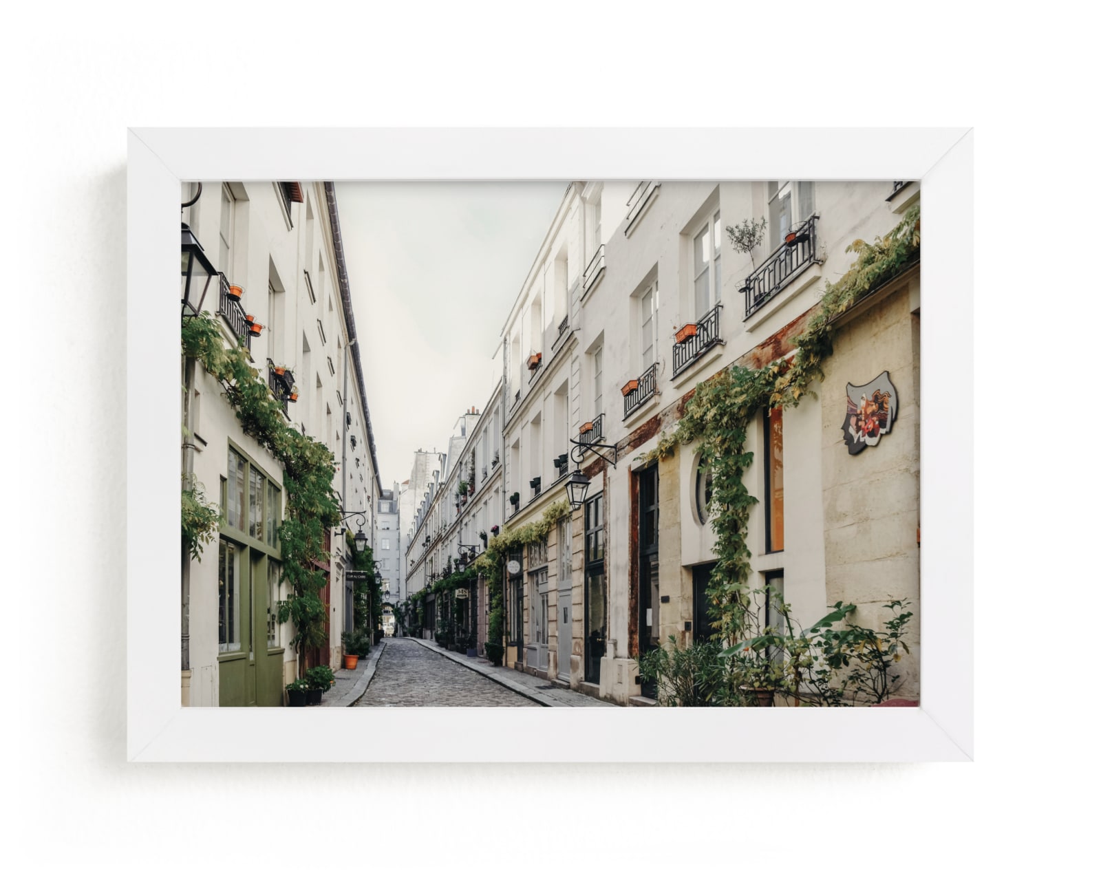 "Paris in Green" by Becca Frederick in beautiful frame options and a variety of sizes.