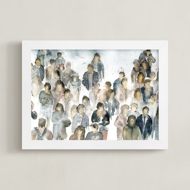 "Monday afternoon" by Lulaloo in beautiful frame options and a variety of sizes.
