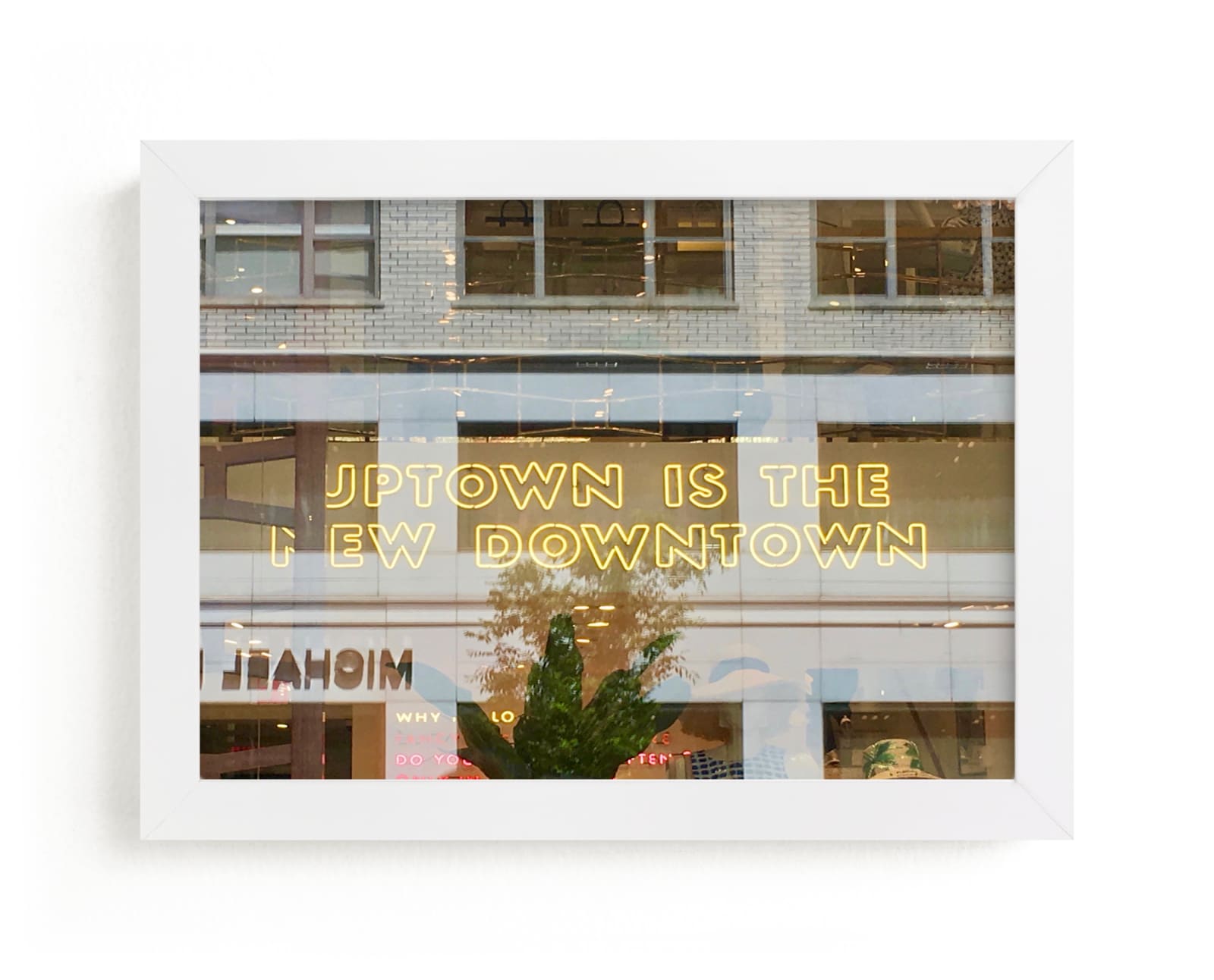 "Uptown Number 2" by Jan Kessel in beautiful frame options and a variety of sizes.