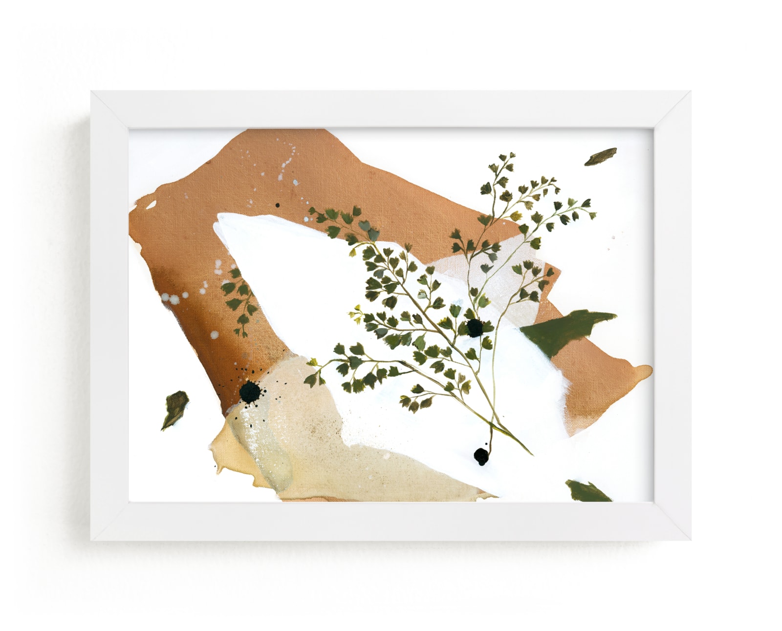 "Maidenhair Fern in the Woods" by Sarah McInroe in beautiful frame options and a variety of sizes.
