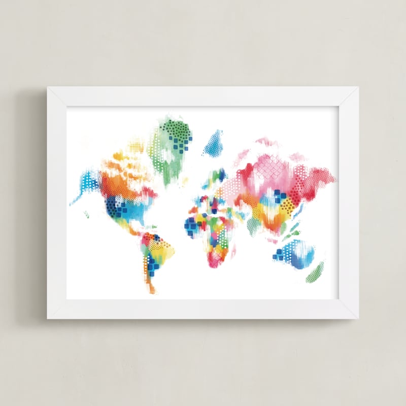 Abstract World Map