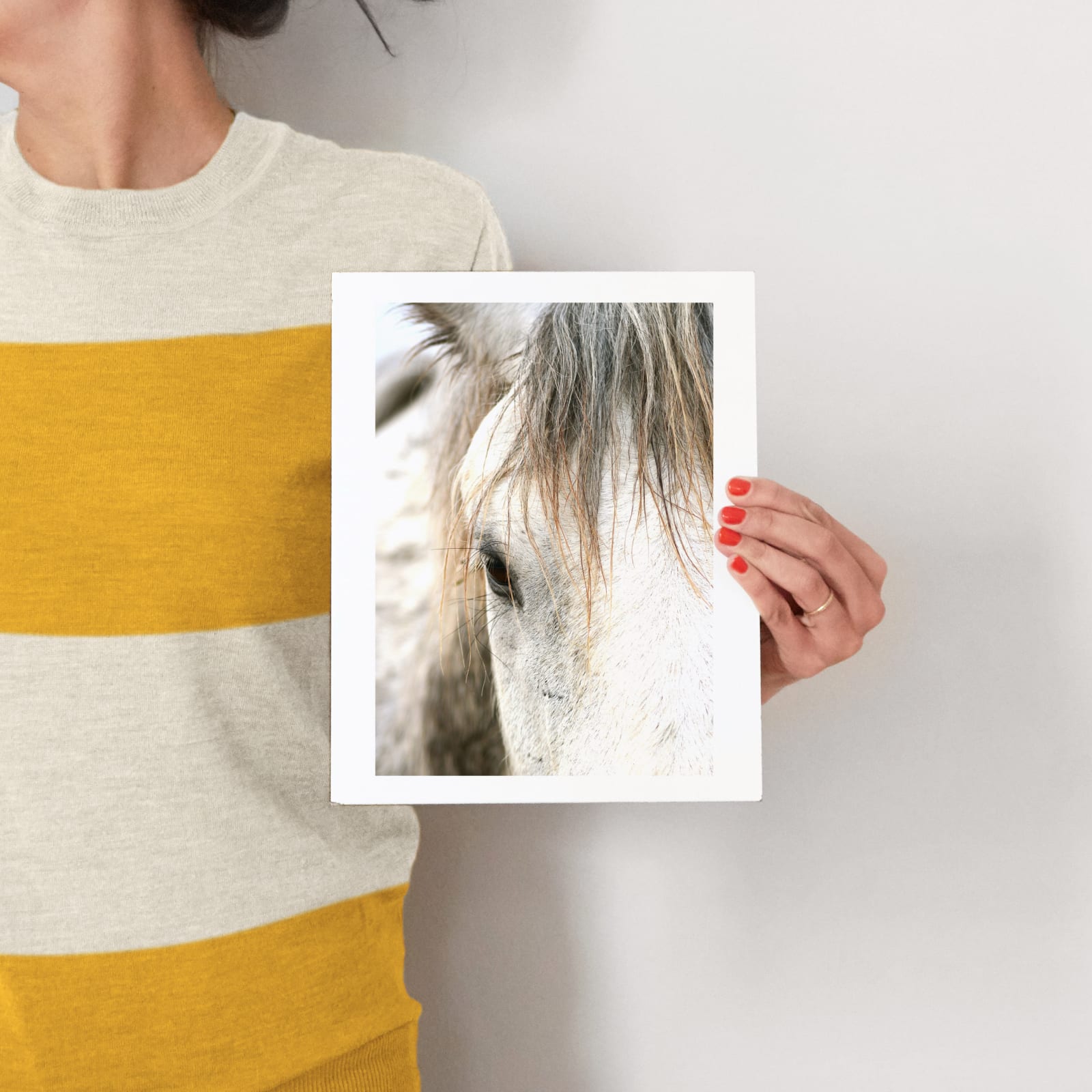 Wild Horse Eye Wall Art Prints by Michelle Detering Minted