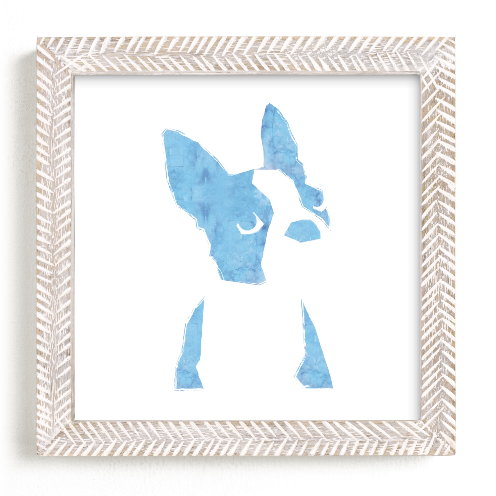 "baby boston" - Limited Edition Art Print by Haley Weisberger in beautiful frame options and a variety of sizes.