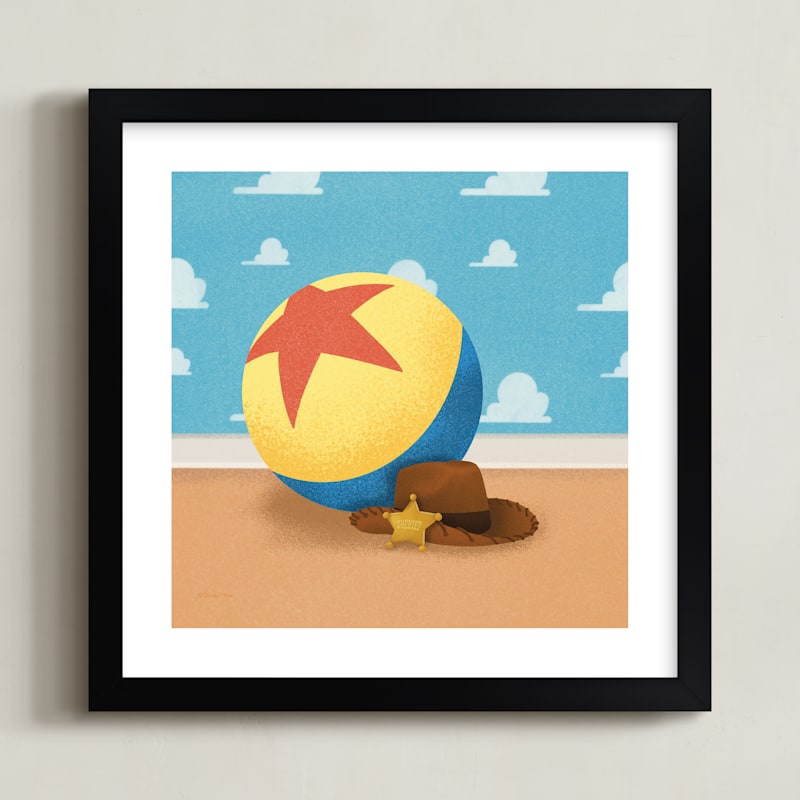 "Disney and Pixar Toy Story Friend In Me" - Limited Edition Art Print by Ana Peake in beautiful frame options and a variety of sizes.