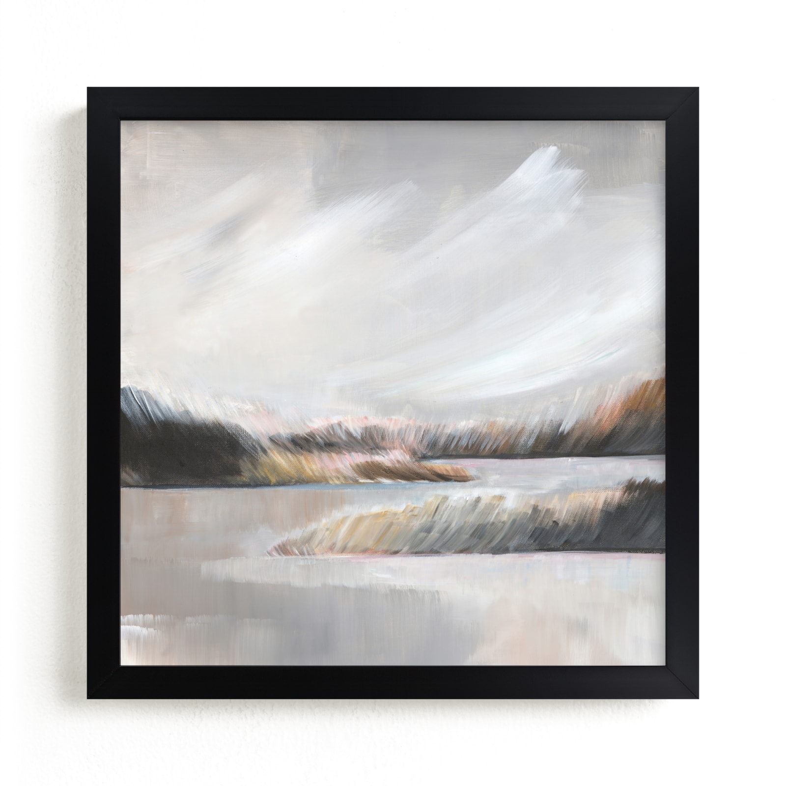 "Misty Beaches ll" - Limited Edition Art Print by AlisonJerry in beautiful frame options and a variety of sizes.