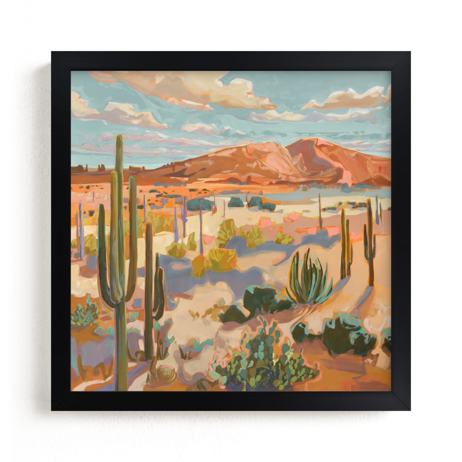 "Bright Side" - Limited Edition Art Print by Jess Franks in beautiful frame options and a variety of sizes.