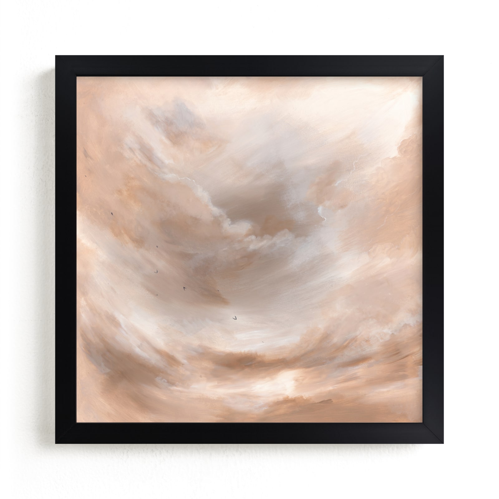 "Pink Skies" - Limited Edition Art Print by Katy Abraham in beautiful frame options and a variety of sizes.