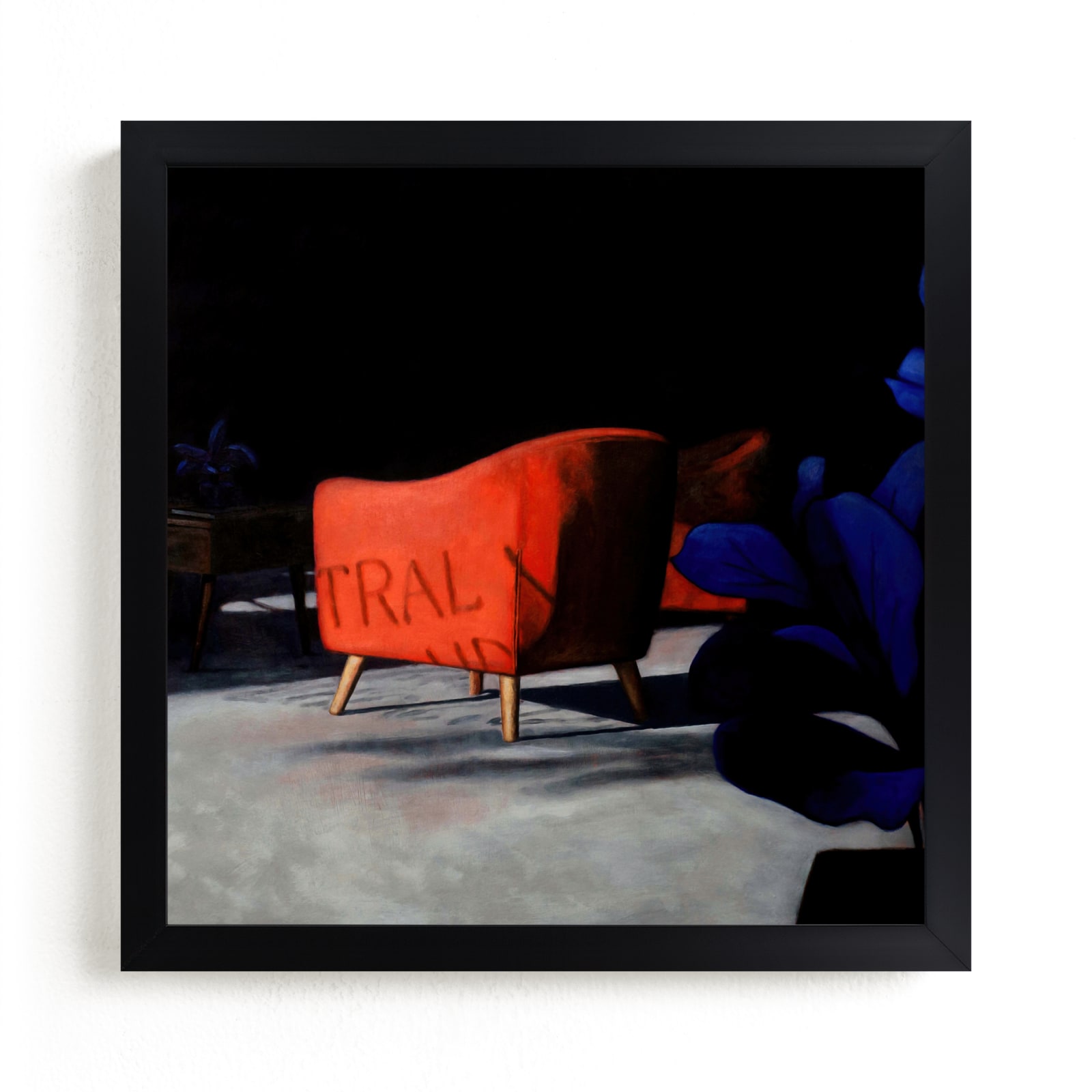"Storefront" - Limited Edition Art Print by Curtis Newkirk in beautiful frame options and a variety of sizes.