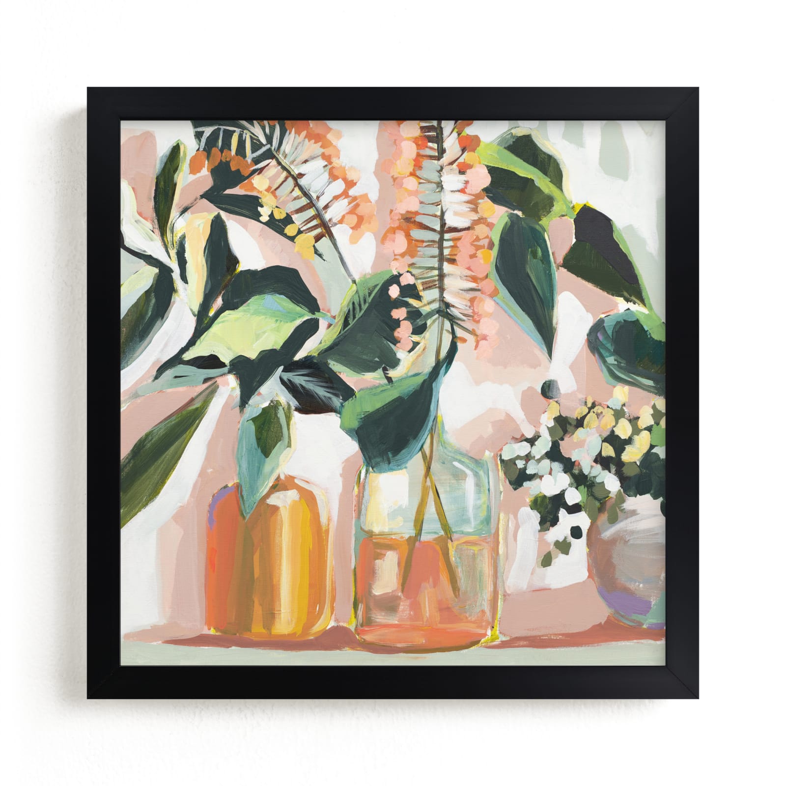 "Green Thumb" - Limited Edition Art Print by Jenny Westenhofer in beautiful frame options and a variety of sizes.