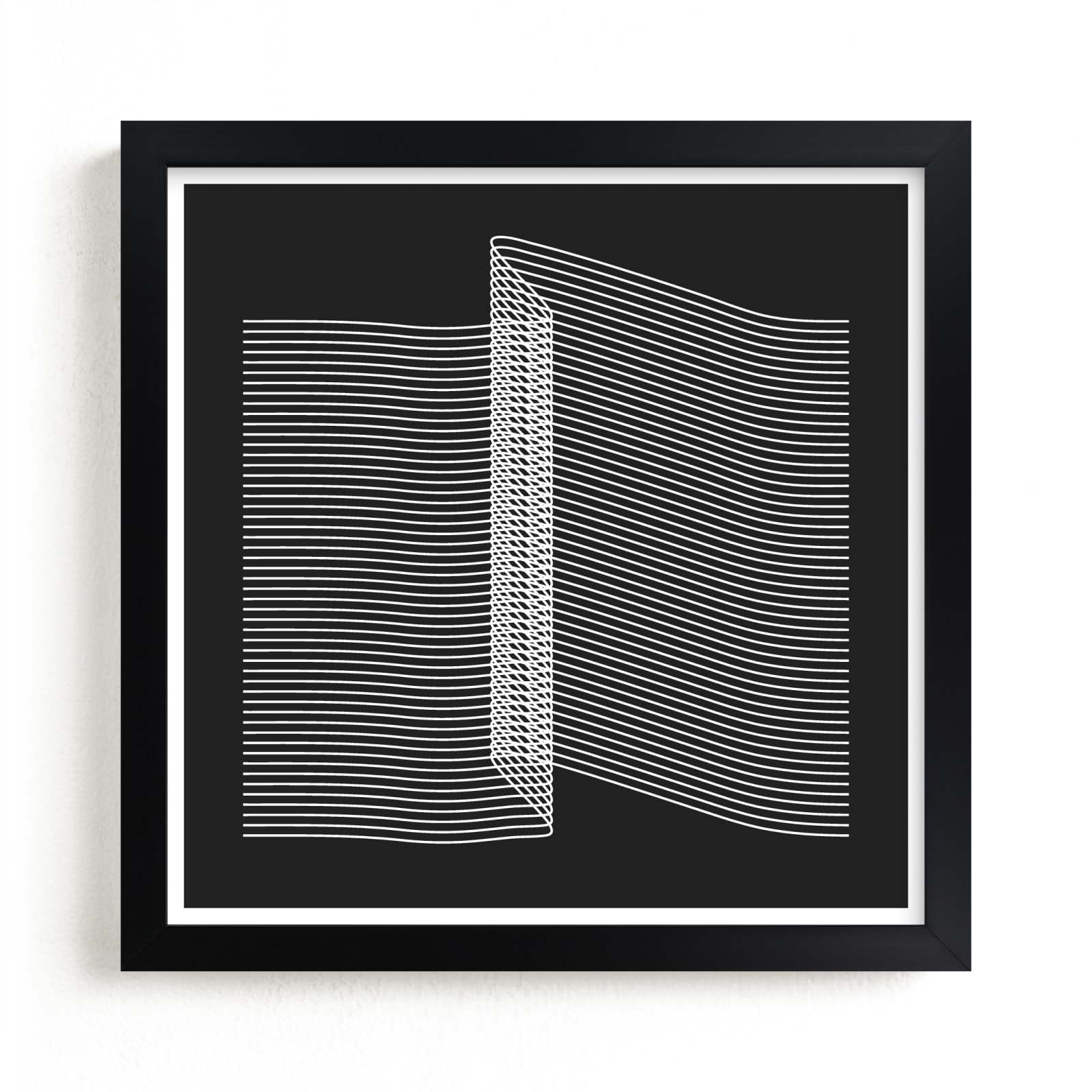 "Pink and Lines rigth" - Limited Edition Art Print by Marco Berrios in beautiful frame options and a variety of sizes.