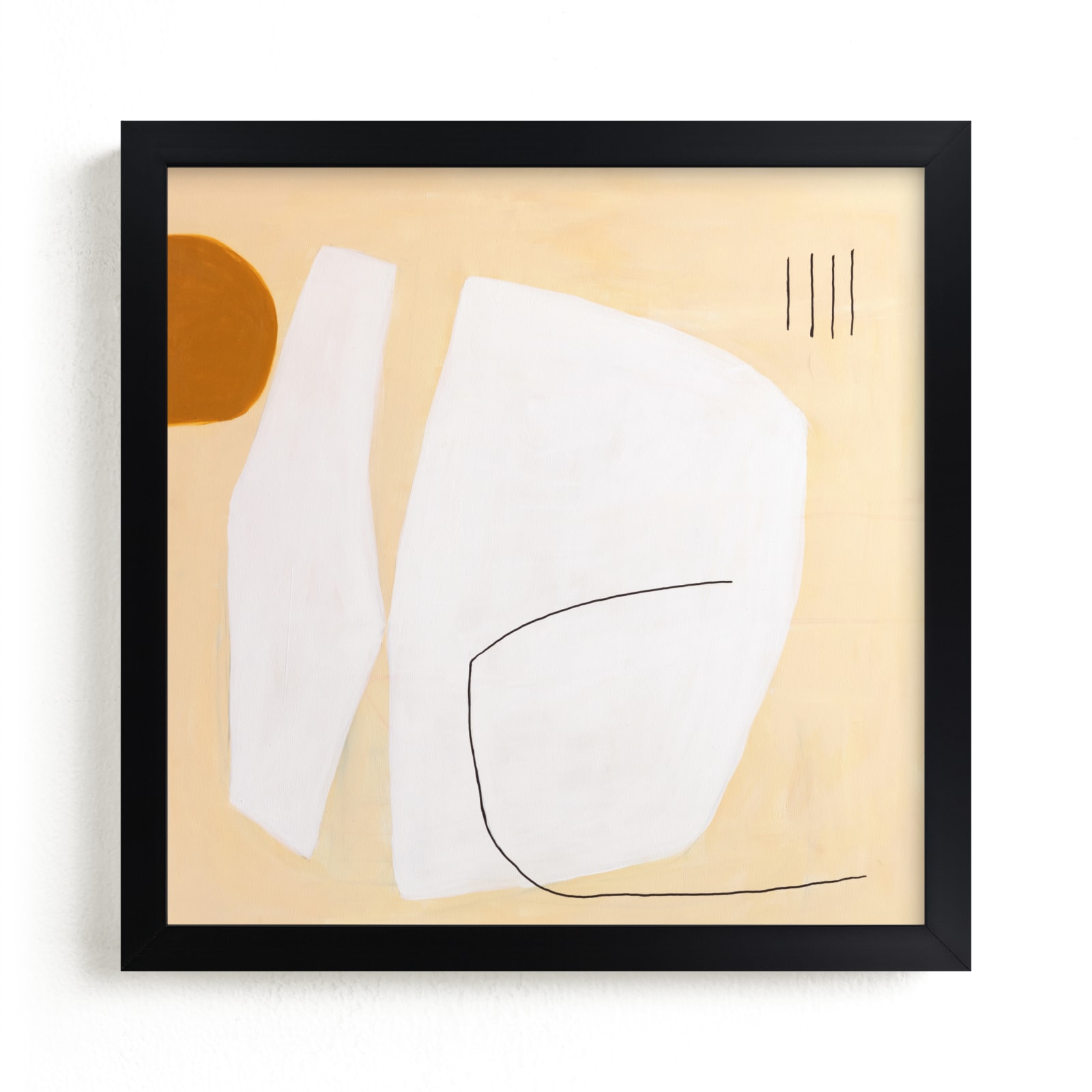"TURMERIC & TUSK" - Limited Edition Art Print by Keren Toledano in beautiful frame options and a variety of sizes.
