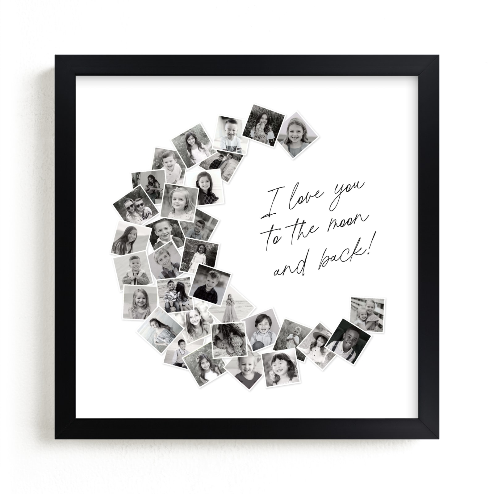 "Love You To The Moon & Back!" - Custom Photo Art by Chasity Smith in beautiful frame options and a variety of sizes.