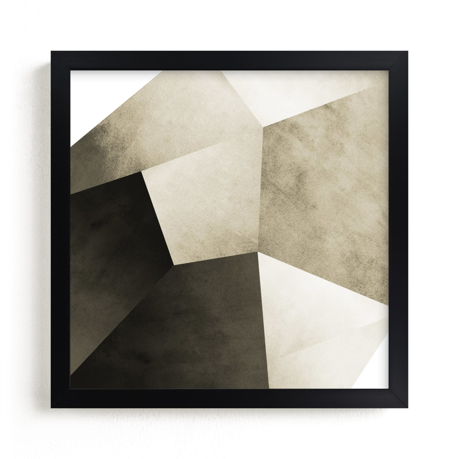 "Lemurian Facets Three" - Limited Edition Art Print by Hannah Lipking in beautiful frame options and a variety of sizes.
