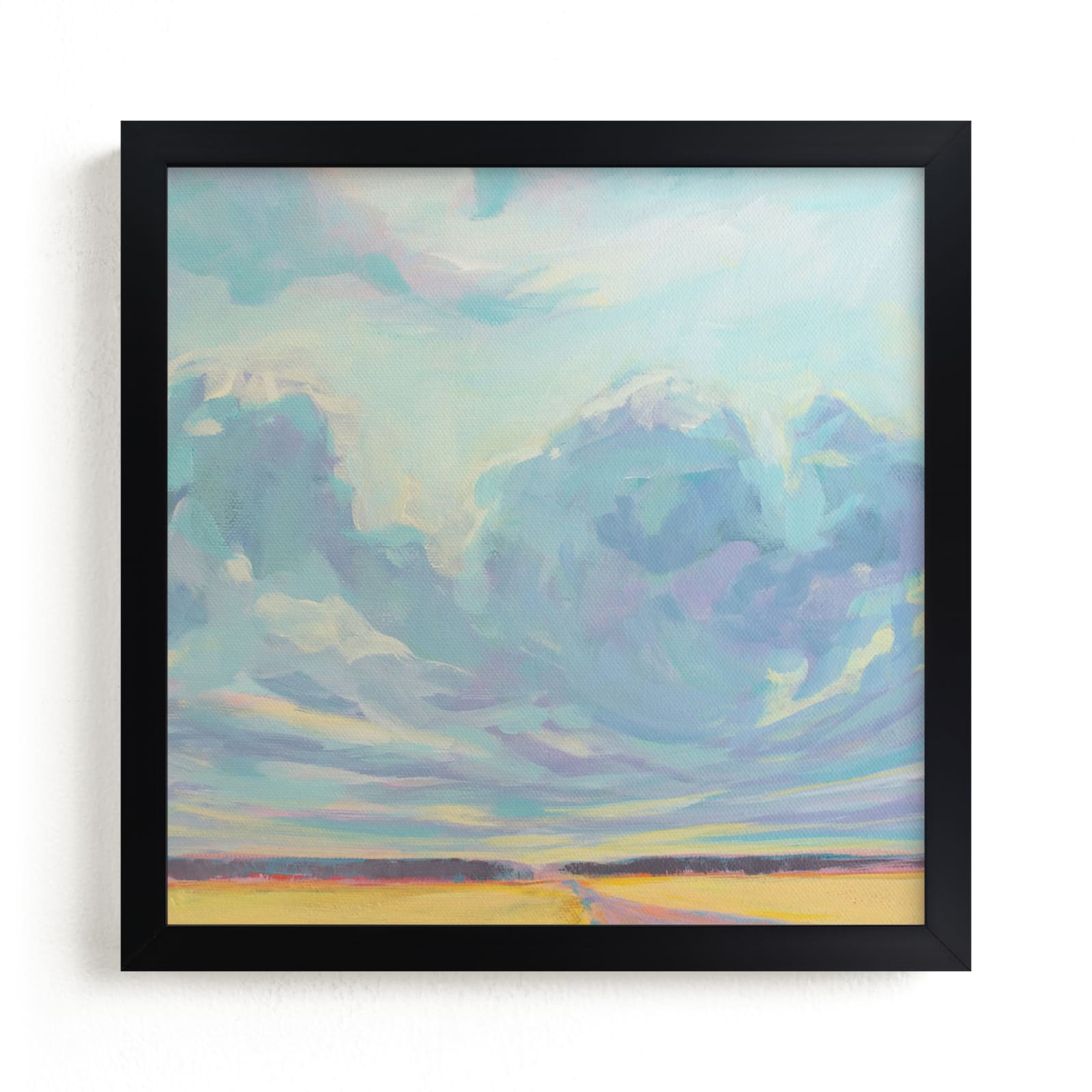 "Big Sky Country" - Limited Edition Art Print by Vicki Rawlins in beautiful frame options and a variety of sizes.