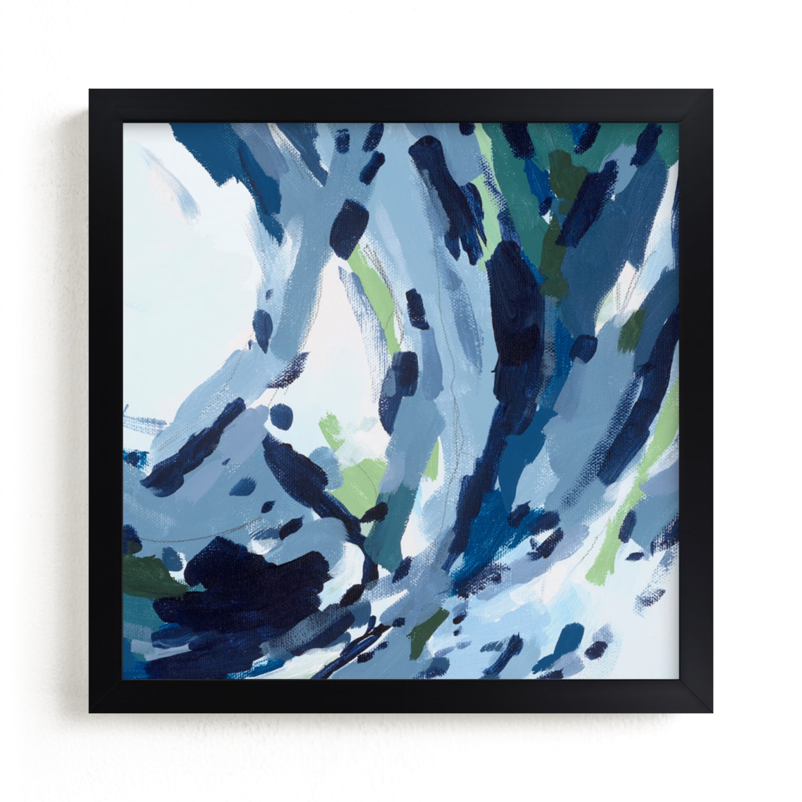 "Verdant Wave " - Limited Edition Art Print by Katie Craig in beautiful frame options and a variety of sizes.