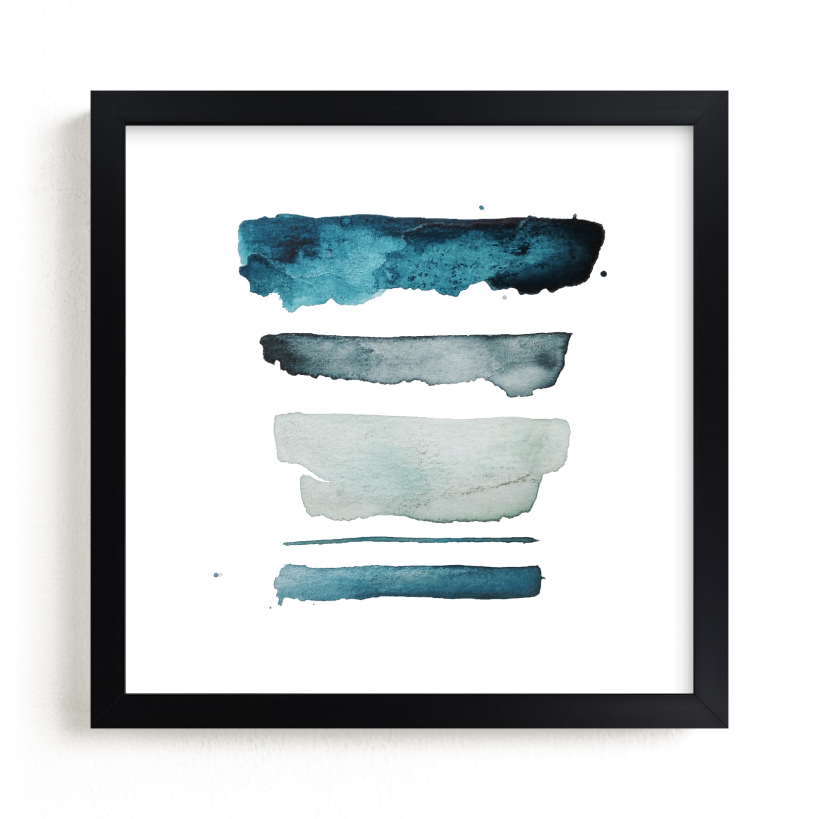 "of land and sea - deep" - Limited Edition Art Print by Kiana Lee in beautiful frame options and a variety of sizes.