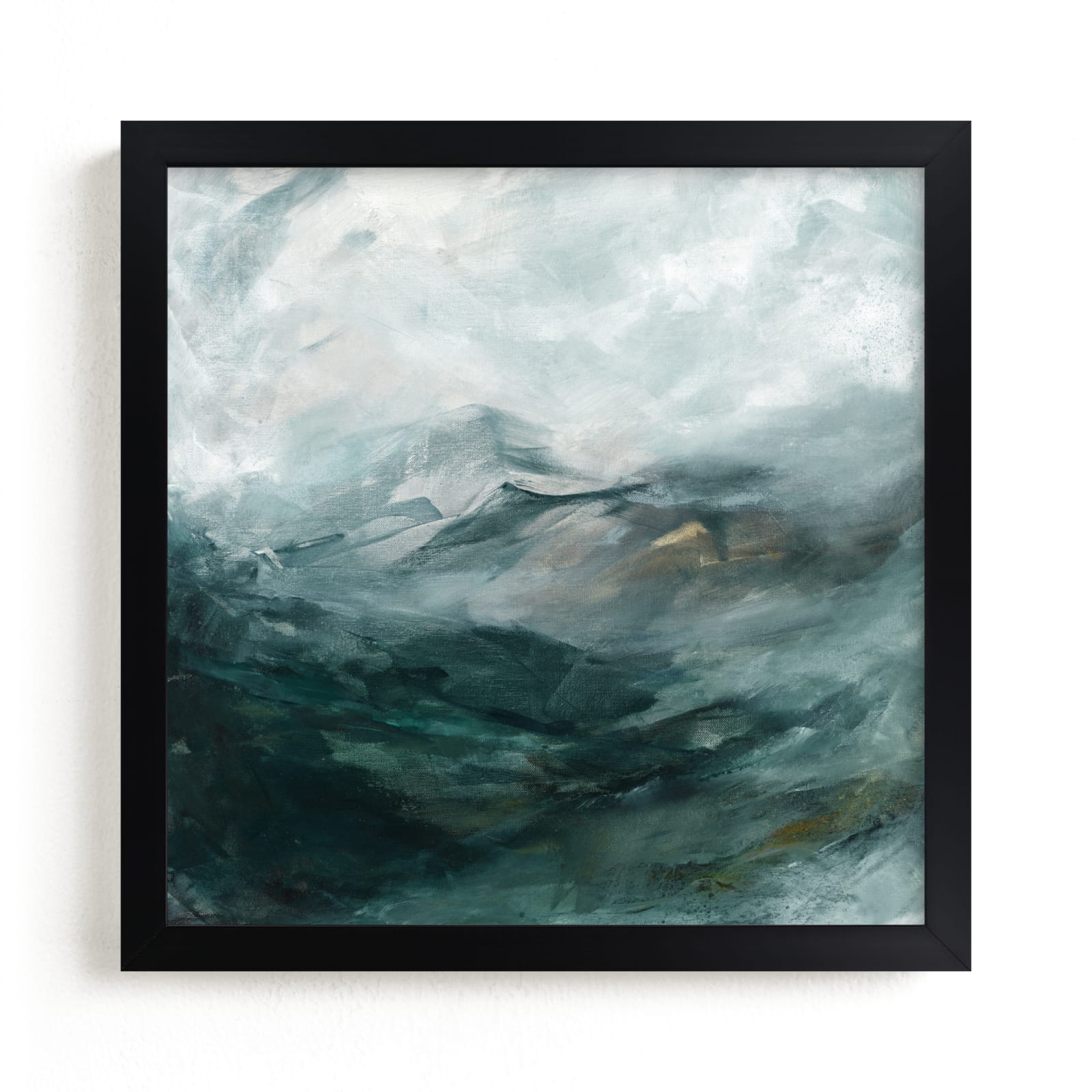 "Ice Canyon" - Limited Edition Art Print by Mya Bessette in beautiful frame options and a variety of sizes.
