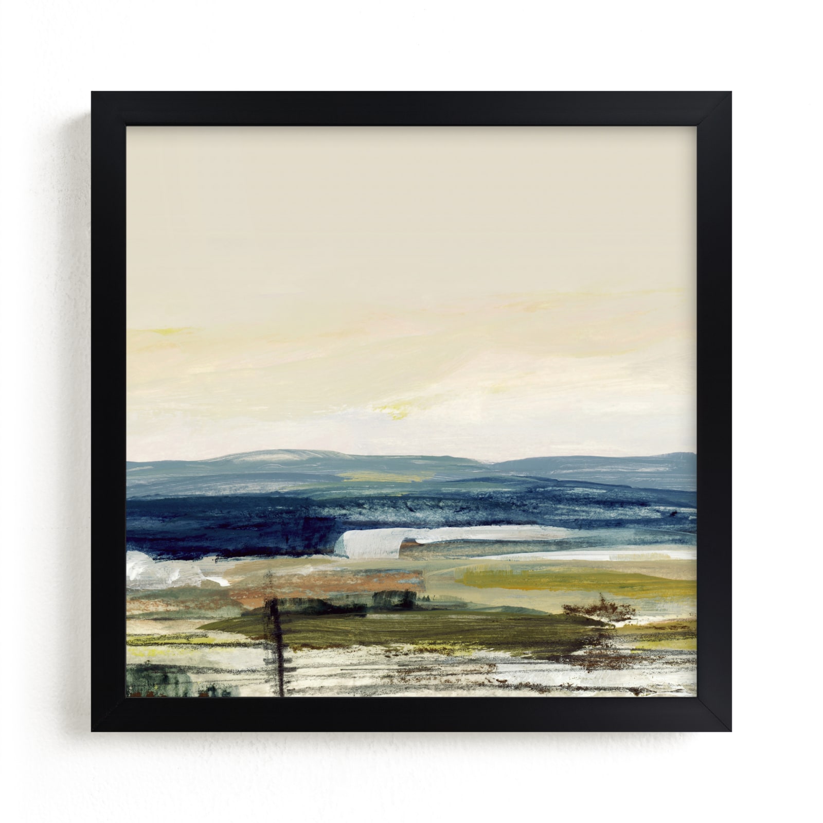 "Brownstein I" - Open Edition Fine Art Print by Mande Calhoun in beautiful frame options and a variety of sizes.