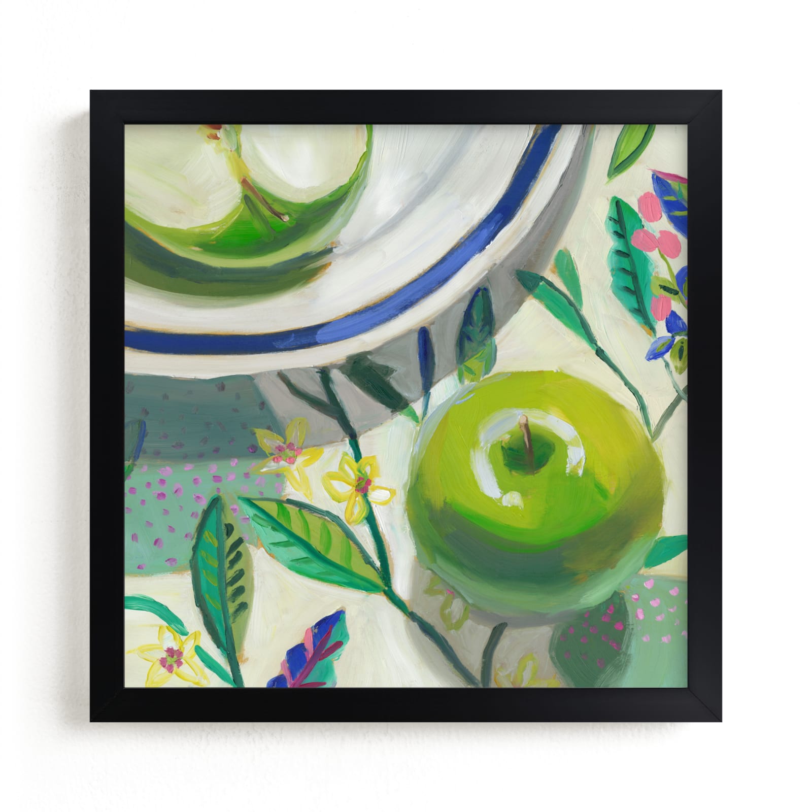 "Garden Party I" - Open Edition Fine Art Print by Jenny Westenhofer in beautiful frame options and a variety of sizes.