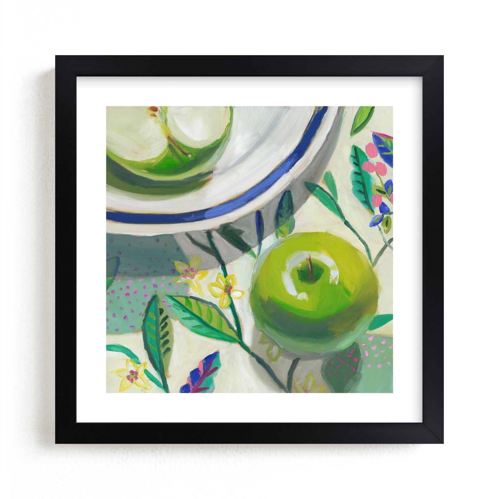 "Garden Party I" - Open Edition Fine Art Print by Jenny Westenhofer in beautiful frame options and a variety of sizes.