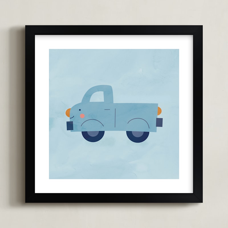 "Vehicles Truck" - Limited Edition Art Print by Lori Wemple in beautiful frame options and a variety of sizes.