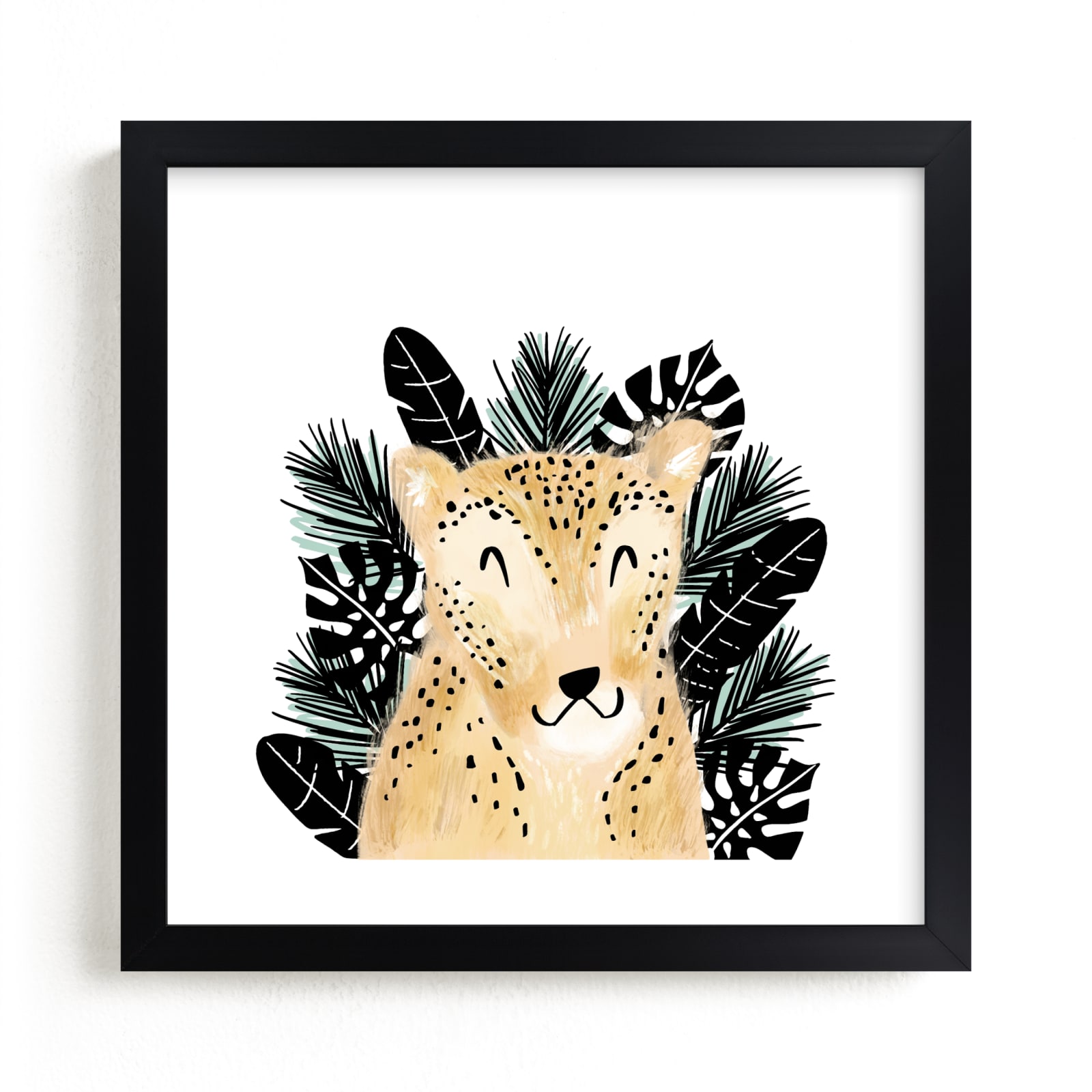 "Little Lion Cub" - Limited Edition Art Print by Jackie Crawford in beautiful frame options and a variety of sizes.