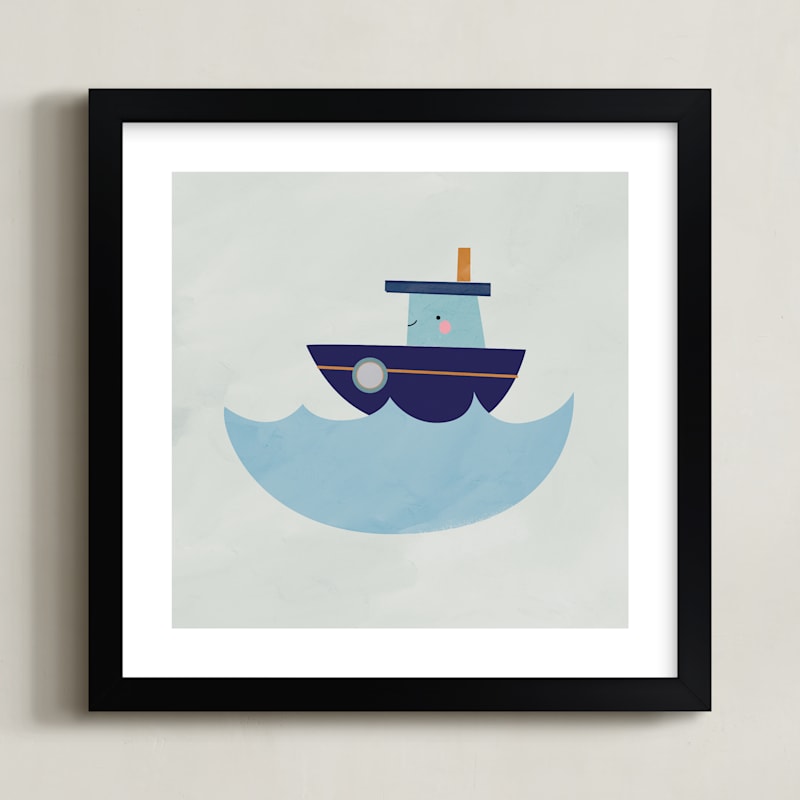 "Vehicles Boat" - Limited Edition Art Print by Lori Wemple in beautiful frame options and a variety of sizes.