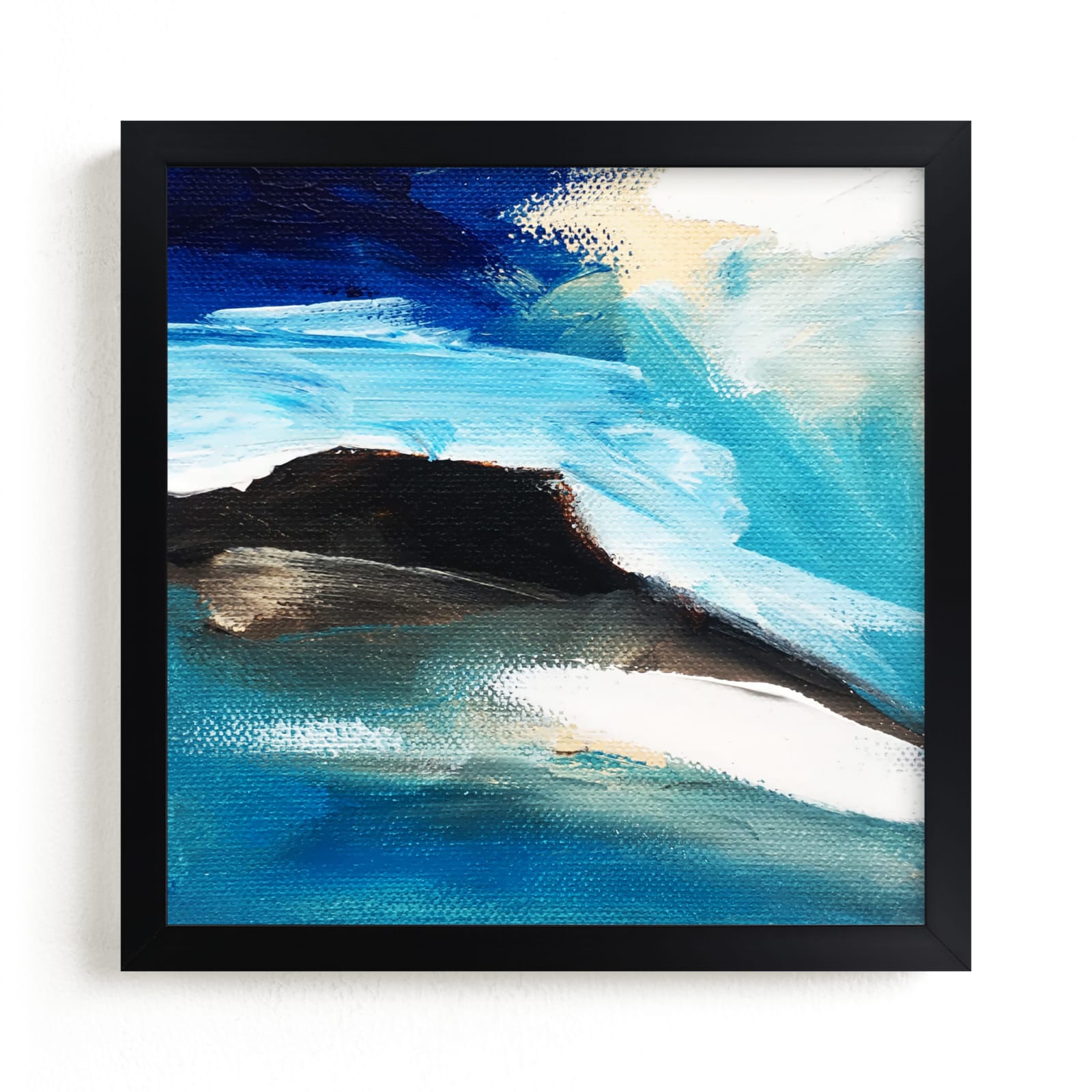 "Raw Coast 3" - Art Print by Jenny Partrite in beautiful frame options and a variety of sizes.