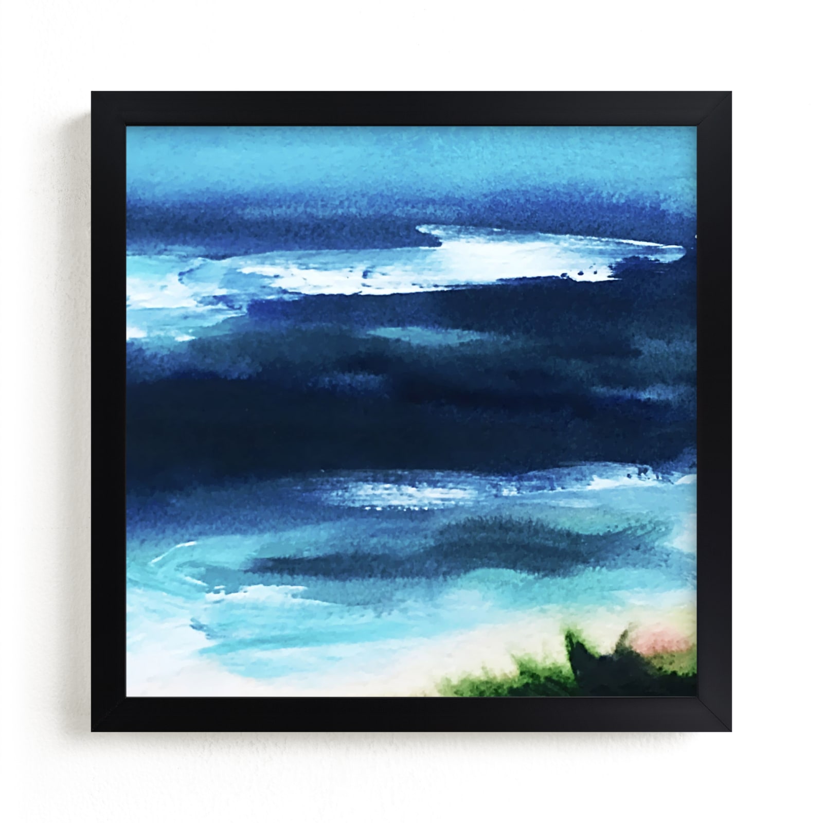 "Deepwater" - Art Print by Jenny Partrite in beautiful frame options and a variety of sizes.