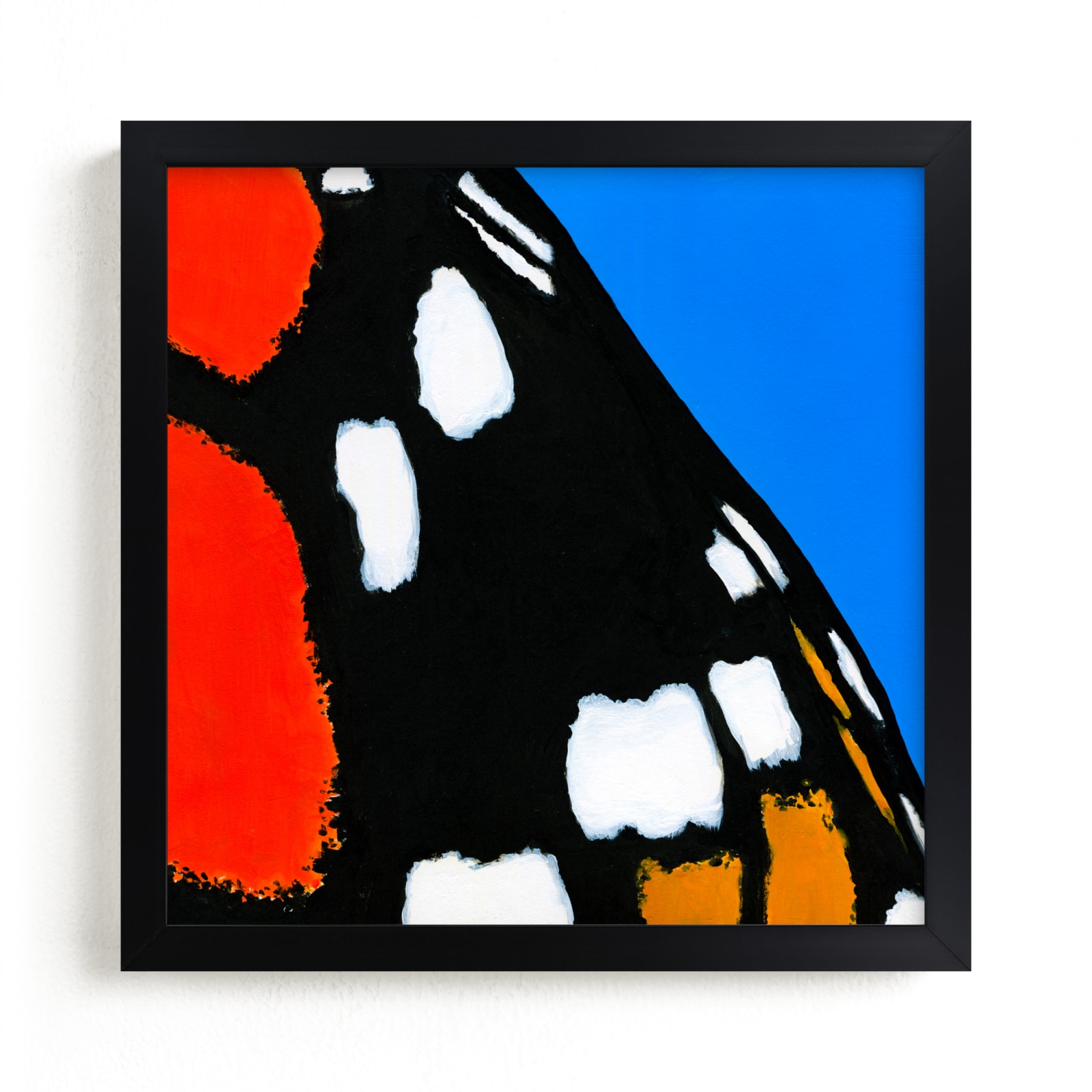 "Magnificent Monarch" - Art Print by Janie Allen in beautiful frame options and a variety of sizes.
