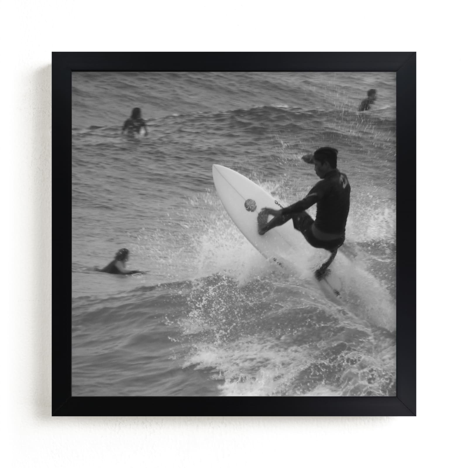 "Like Skater Boys on Water II" by Annie Seaton in beautiful frame options and a variety of sizes.