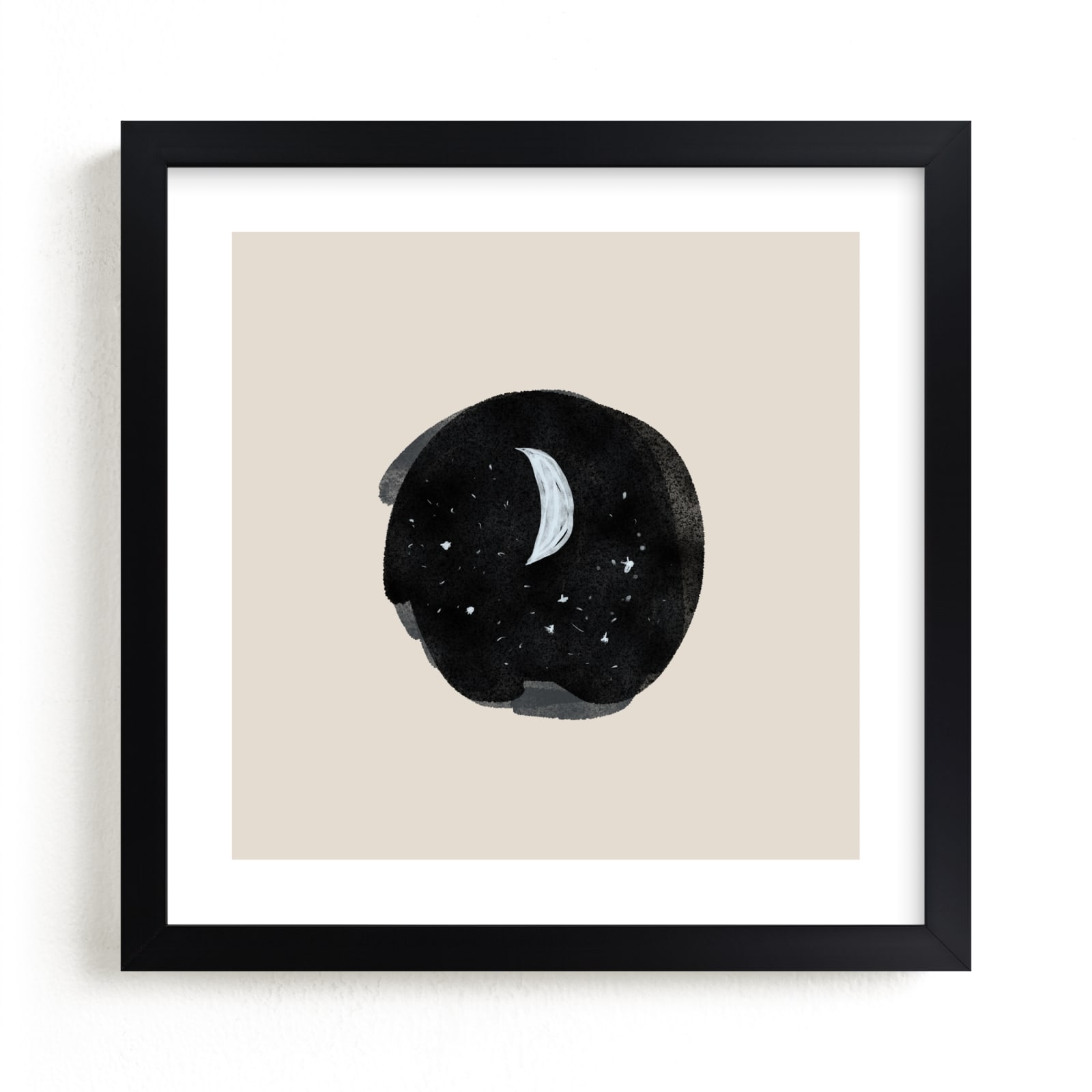 "Little Moon" - Limited Edition Art Print by Nancy Noreth in beautiful frame options and a variety of sizes.