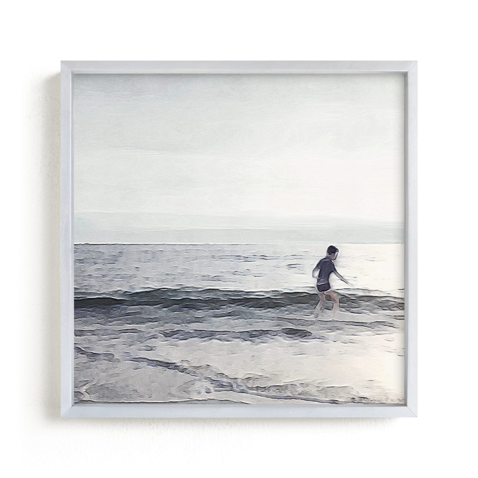 "Lucy in the Surf and Diamonds" - Limited Edition Art Print by Maja Cunningham in beautiful frame options and a variety of sizes.