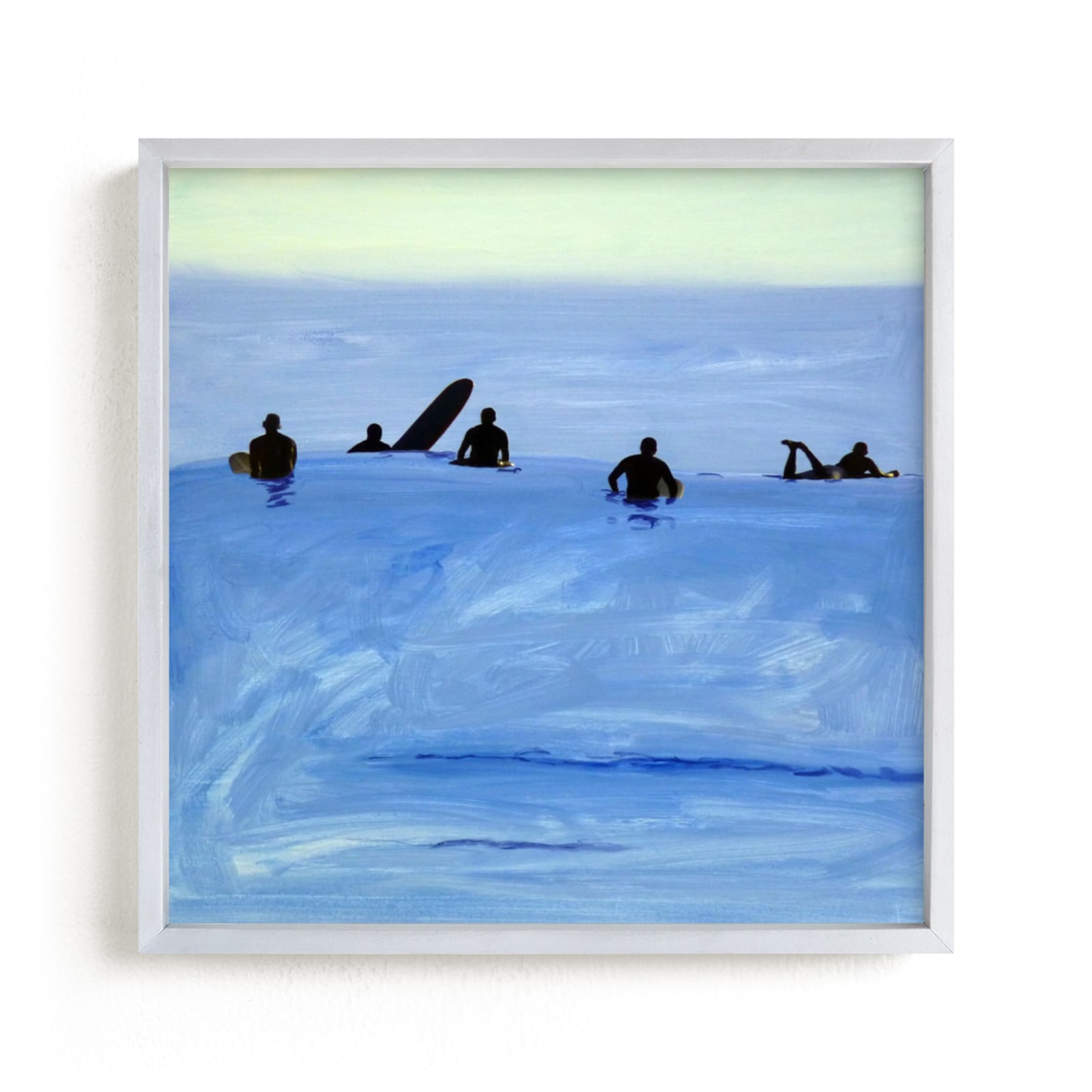 "Waiting For Swell, 2010" - Limited Edition Art Print by Annie Seaton in beautiful frame options and a variety of sizes.